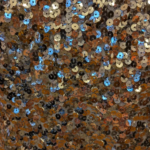 NWT Silver Sequin Tank Top - Picture 3 of 11